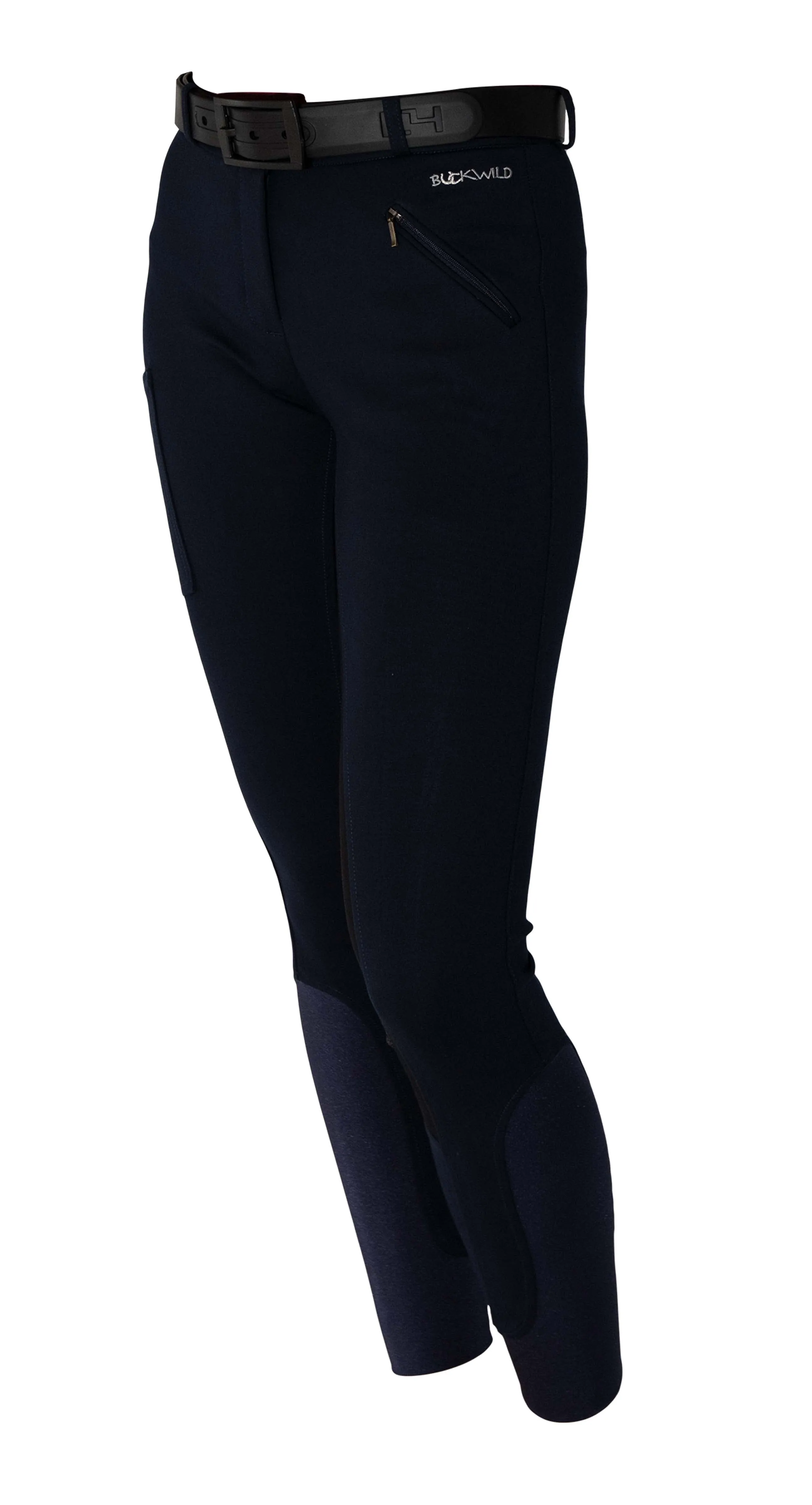 Signature Mid-Waist Breech | Navy   Black | Side Pocket