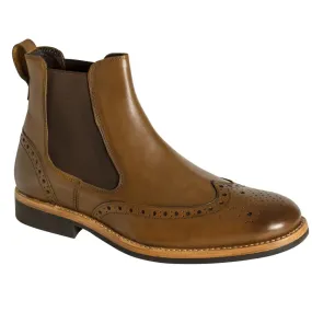 Stanley Semi Brogue Dealer Boots by Hoggs of Fife