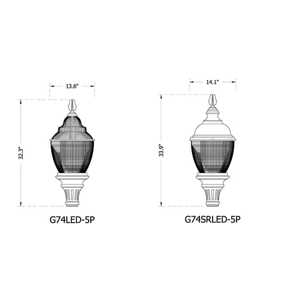 Sternberg Lighting G74LED G74SRLED Hometown