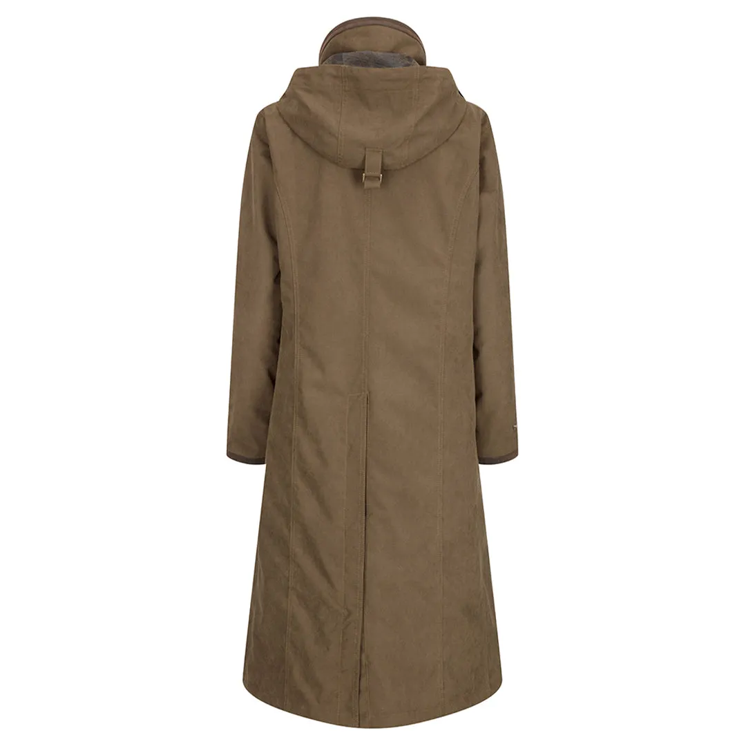 Struther Ladies Long Riding Coat - Sage by Hoggs of Fife