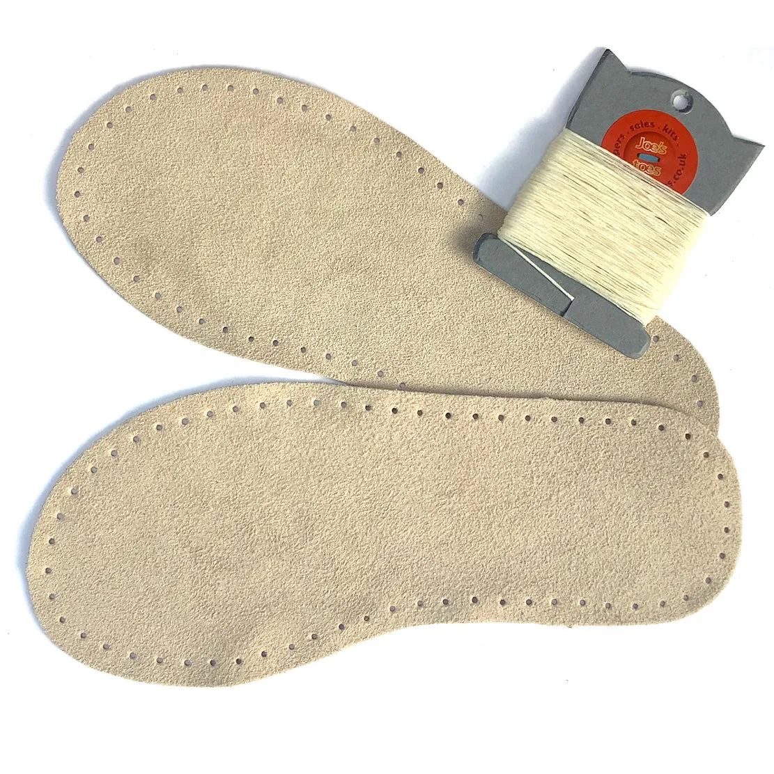 Suede Slipper Soles  - Adult sizes