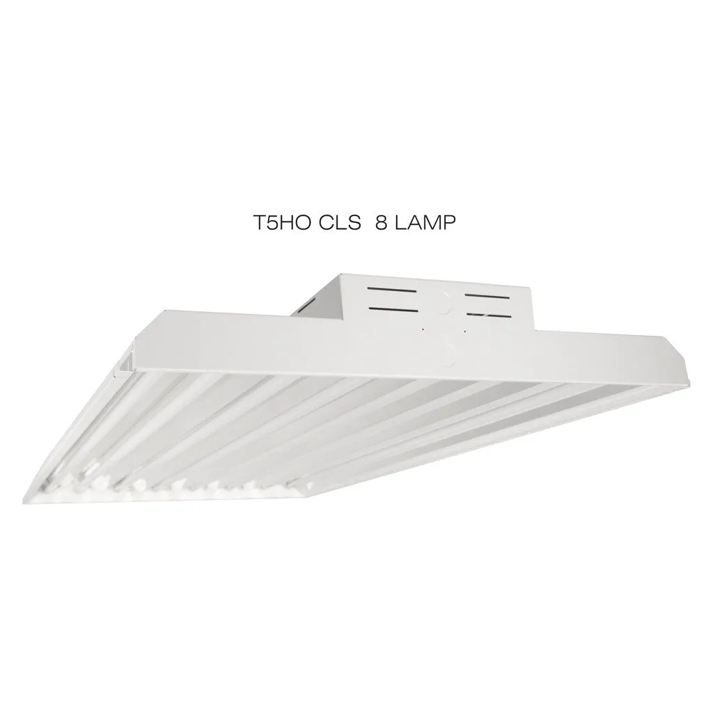 T5HO CLS 6 & 8 LAMP LINEAR FLUORESCENT LIGHTING FIXTURE