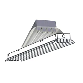 T5HO FLUORESCENT T5EX 4 & 6 LAMP HIGH BAY FIXTURE FOR EXTREME ENVIRONMENTS