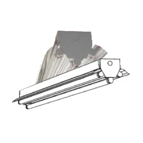 T5HO FLUORESCENT T5IH 3 & 6 LAMP 4 & 8 FOOT HIGH BAY FIXTURE