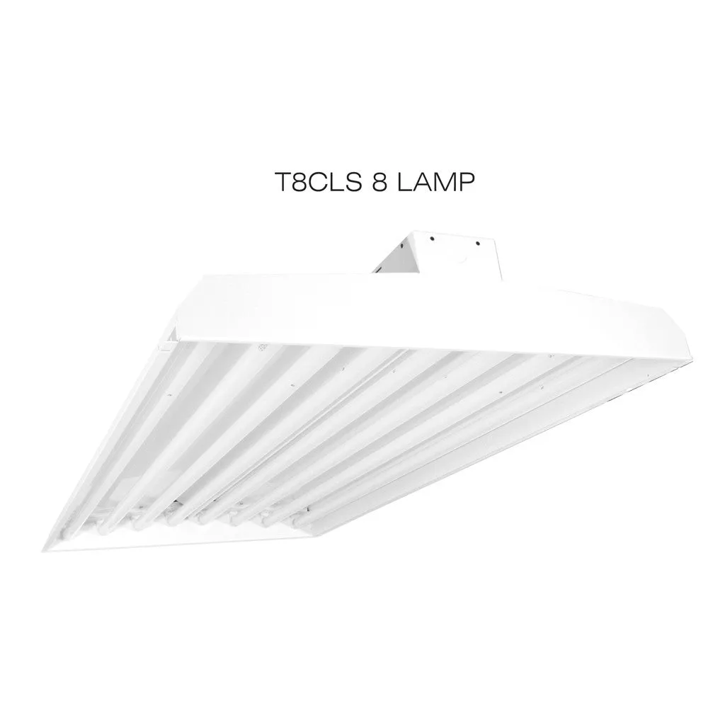 T8 FLUORESCENT CLS 4, 6 & 8 LAMP LINEAR LIGHTING FIXTURE