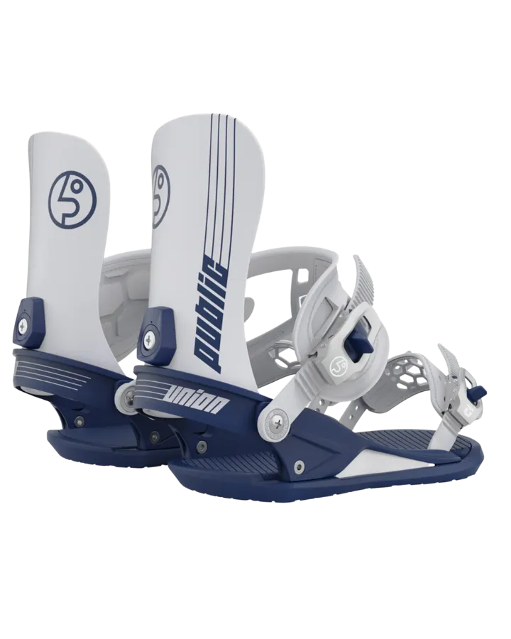 Union Public Snowboards Snowboard Bindings - Blue