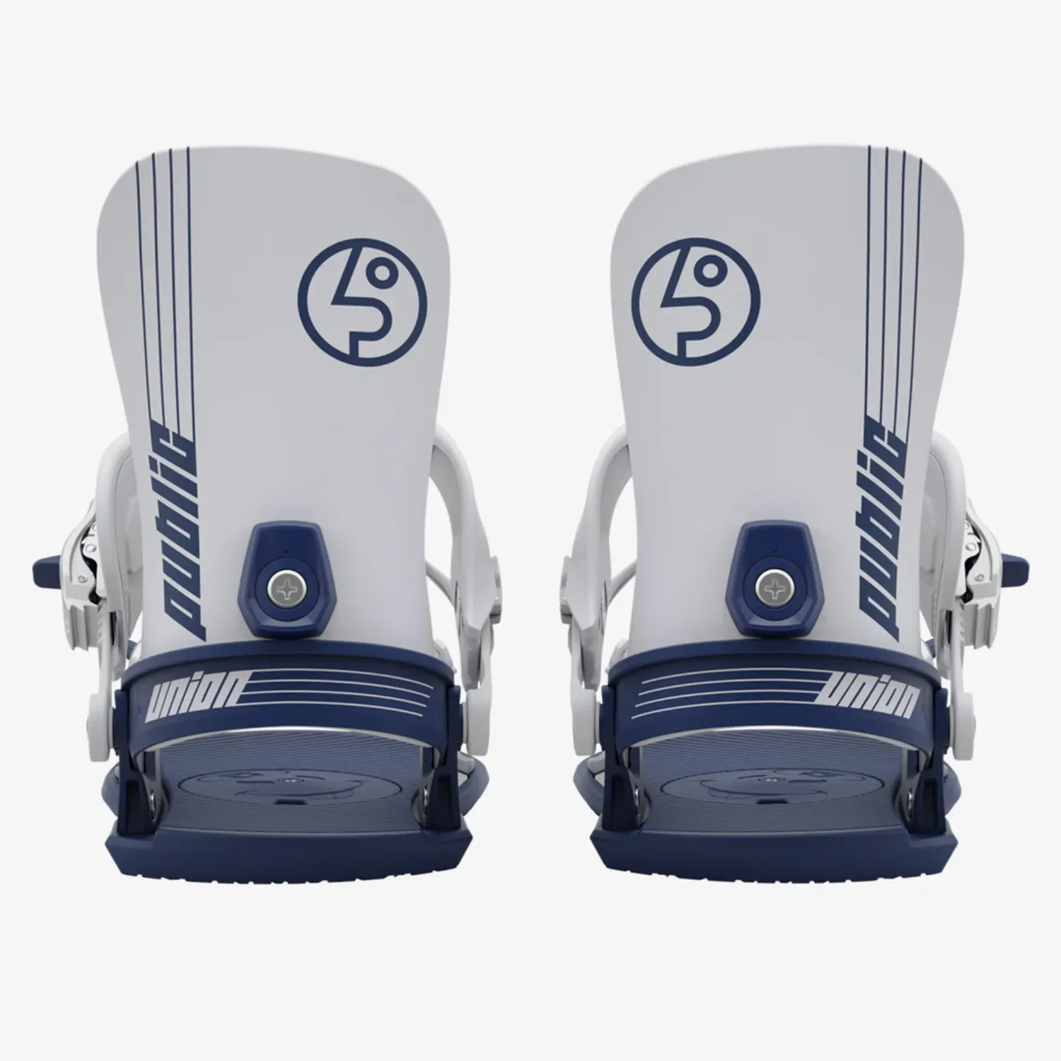 Union Public Snowboards Snowboard Bindings - Blue