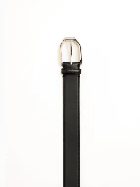 Welington Stirrup-Buckle Calfskin Belt