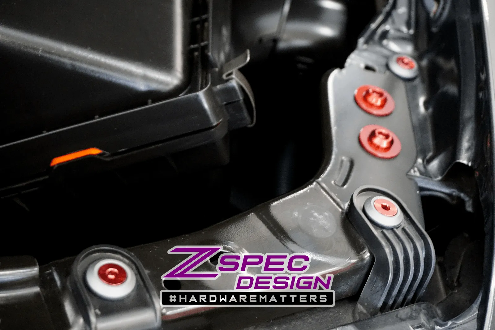 ZSPEC "Stage 2" Dress Up Bolts® Fastener Kit for '05-21 Nissan Frontier D40, Titanium & Billet