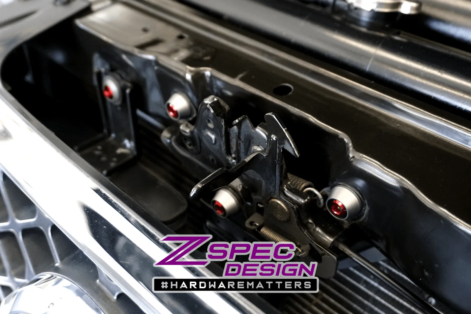 ZSPEC "Stage 2" Dress Up Bolts® Fastener Kit for '05-21 Nissan Frontier D40, Titanium & Billet